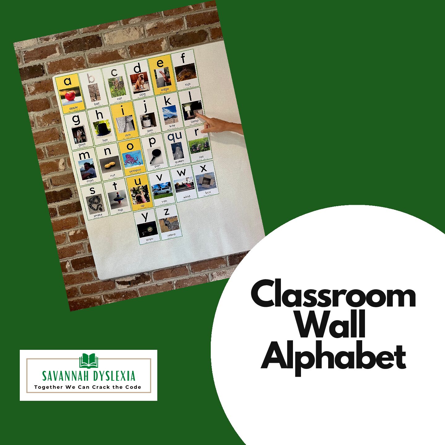 Classroom Wall Alphabet
