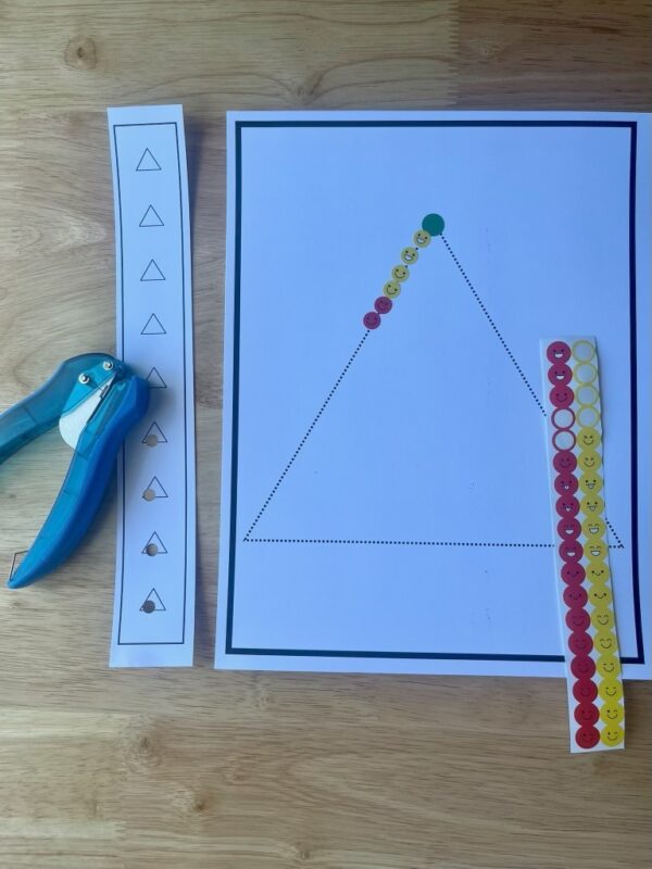 Shape and Letter Activity Pages - Image 4